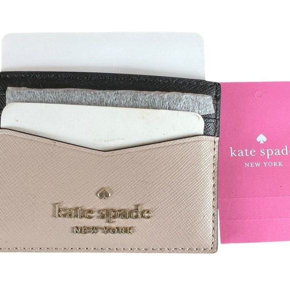 Kate Spade Beige Card Holder - Picture 1 of 4